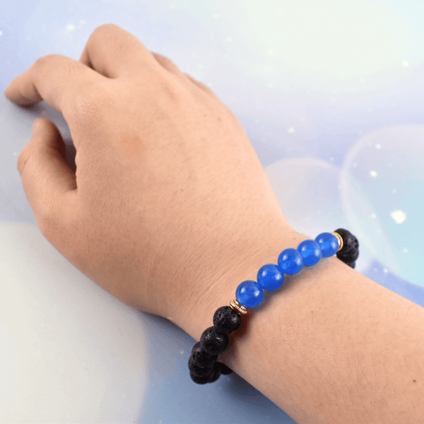 Aqua Luck Crystal Diffuser Bracelet