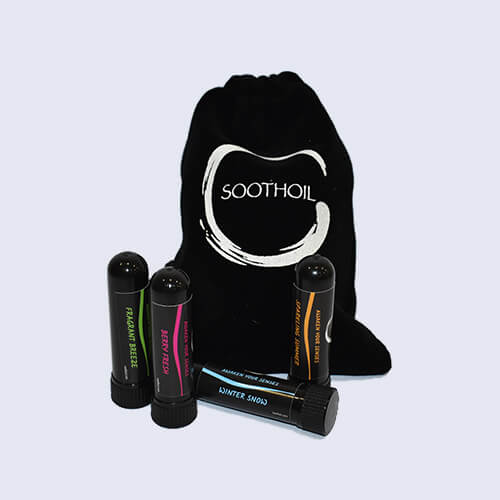 SoothOil Essential Oil Inhaler Packs